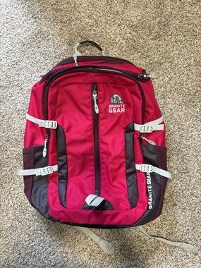 Granite Gear Women's Red Backpack - Everyday Travel Pack